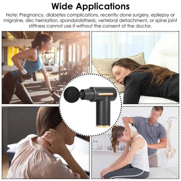 Massage Gun 5 in 1 Multifunctional Electric Full Body Massage Equipment